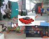 Machinery dolly move machine can save times